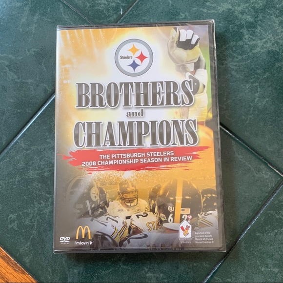 🆕 Brothers and Champions Pittsburgh ‘08 Steelers DVD - Picture 3 of 3